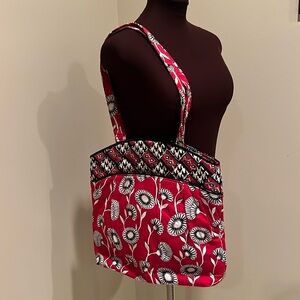 Vera Bradley Retired Deco Daisy Shoulder Bag